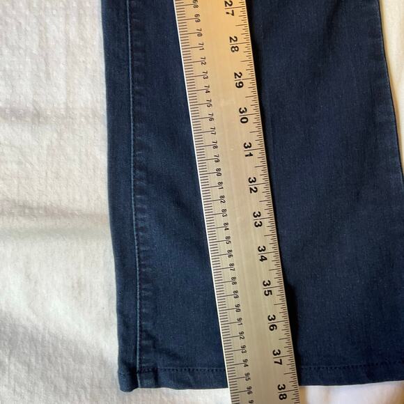 KUT Josephine Women Flared Jeans size 27 Blue Mid Rise Stretch Slim Bootcut - Picture 4 of 12